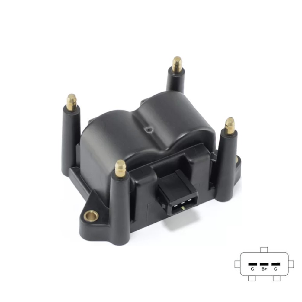 BOBINA DE ENCENDIDO GAUSS GC4370 CHERY QQ, TIGGO REF. GC4370