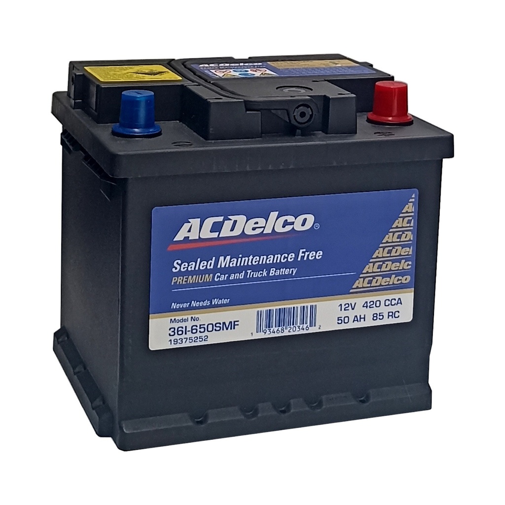 Bateria Ac-delco 36I 650 Dorada