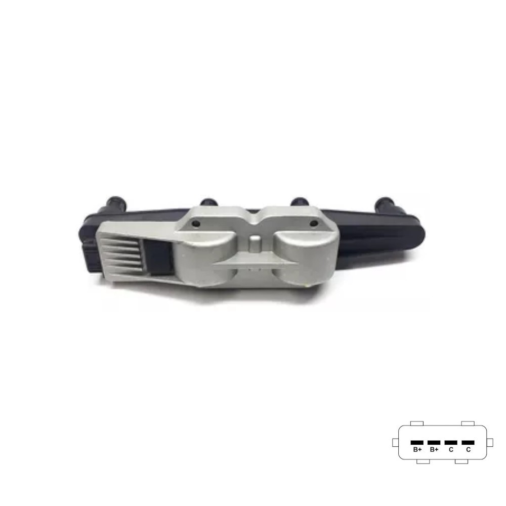 [49841] BOBINA DE ENCENDIDO INJETECH 49841 SKODA FELICIA INY REF. 49841