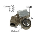 REGULADOR ALTERNADOR MAZDA 6, CX7 REF. IM505