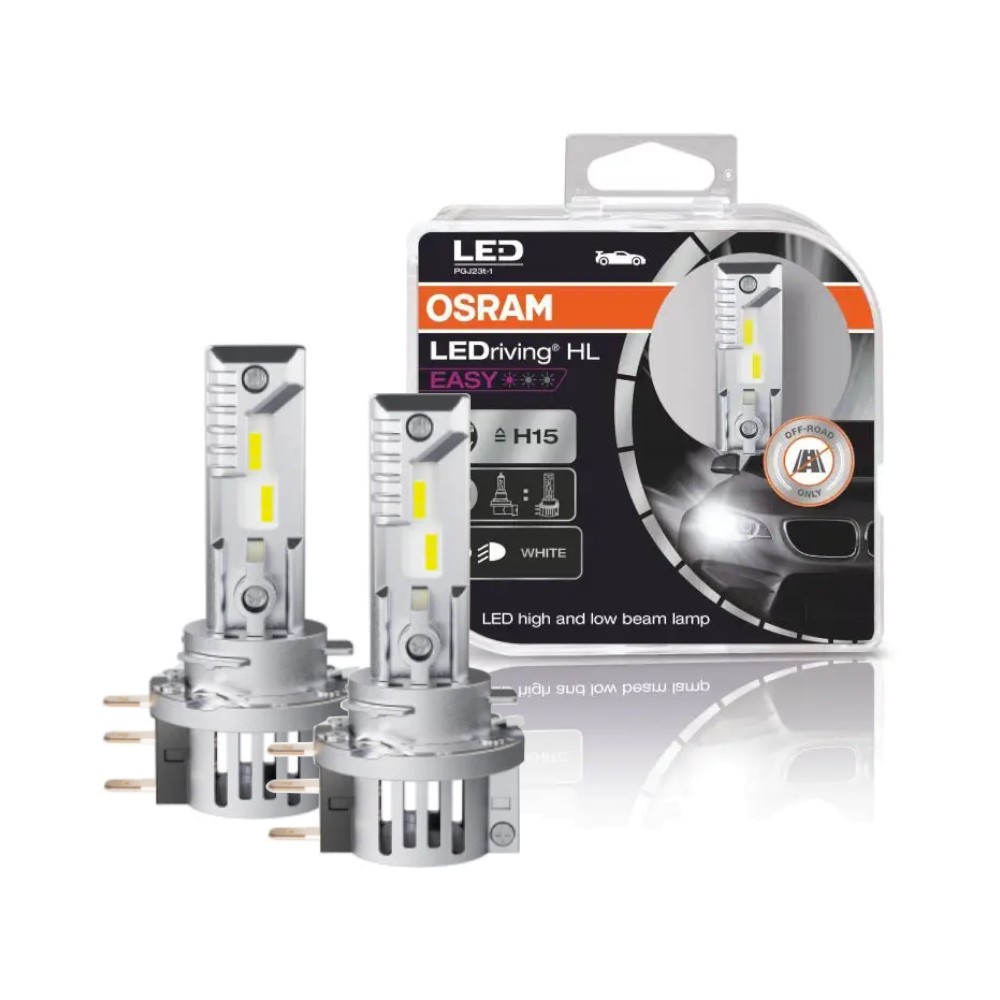 [64176DWESY] BOMBILLOS LED OSRAM H15 12V 6500K REF. 64176DWESY