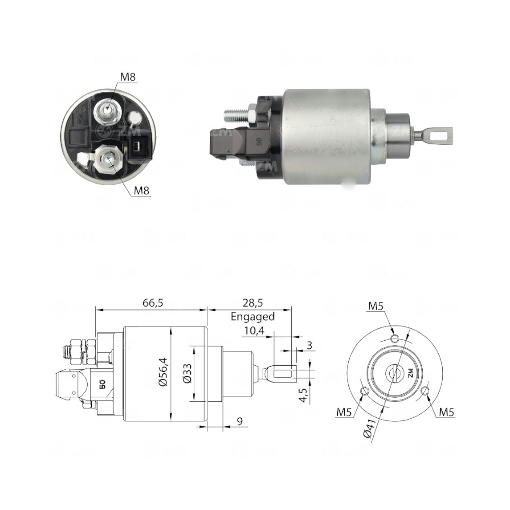 AUTOMATICO ARRANQUE SKODA FABIA, VOLKSWAGEN GOLF REF. VK972