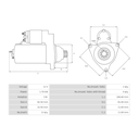 ARRANQUE NISSAN X-TRAIL REF. 26777
