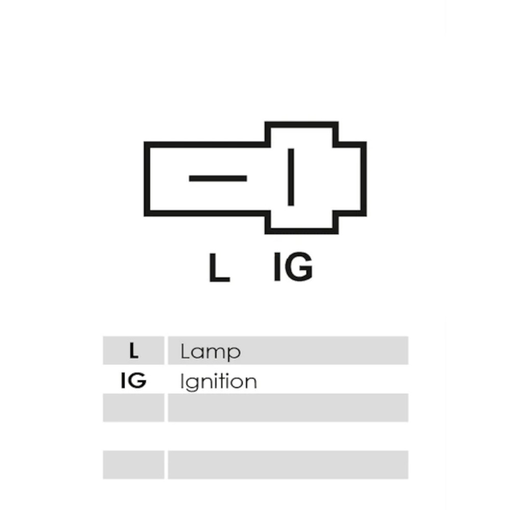 [1J0134] ALTERNADOR MAZDA 323, 626 REF. 1J0134