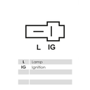 ALTERNADOR MAZDA 323, 626 REF. 1J0134