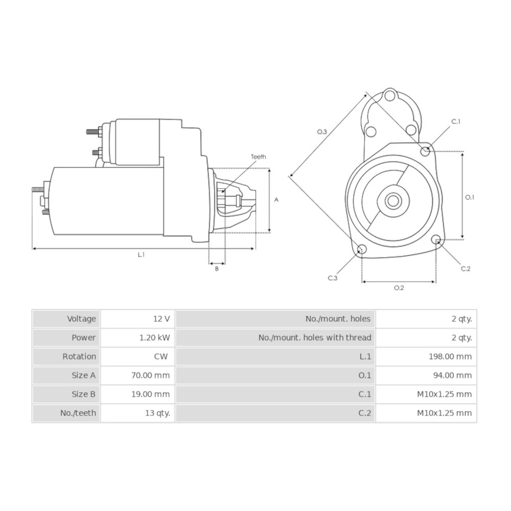 [69562] ARRANQUE HYUNDAI IX-35 REF. 69562