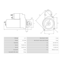 ARRANQUE NISSAN MARCH MICRA REF. 26775