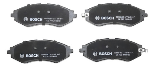 [0986BB0377] Pastillas De Freno Bosch 0986bb0377 Chevrolet Aveo