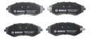 Pastillas De Freno Bosch 0986bb0377 Chevrolet Aveo