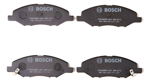 Pastillas De De Freno Bosch 0986bb0961 Nissan Tiida