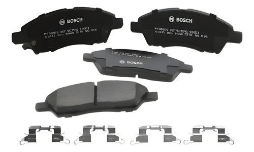 PASTILLAS DE FRENO BOSCH F03B075857 NISSAN MARCH, VERSA REF. F03B075857