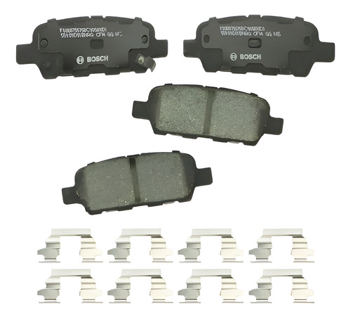 PASTILLAS DE FRENO BOSCH F03B076488 NISSAN REF. F03B076488