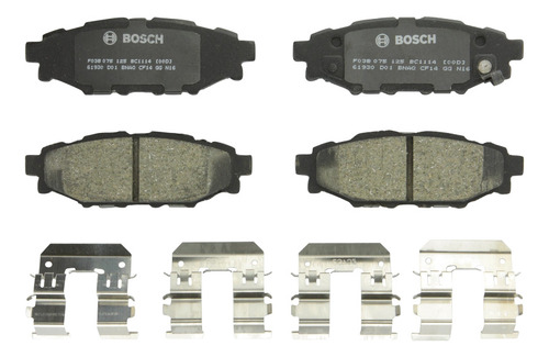 [F03B076507] Pastillas De Freno Bosch F03b076507 Subaru