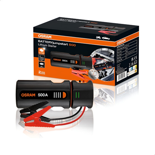 Arrancador De Batería Osram 500 Amperios