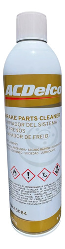 Limpiador del sistema de frenos AcDelco 