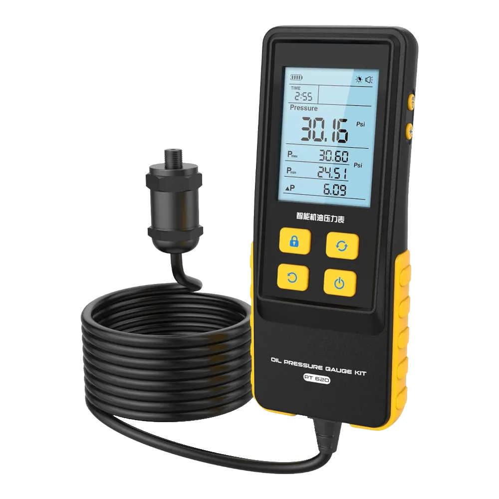 Medidor Presion De Aceite Digital De Motor Autool Pt620