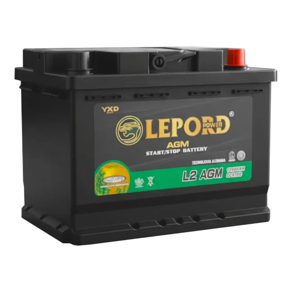 [LN2 AGM] Bateria Lepord Agm Ln2 60ah Start Stop
