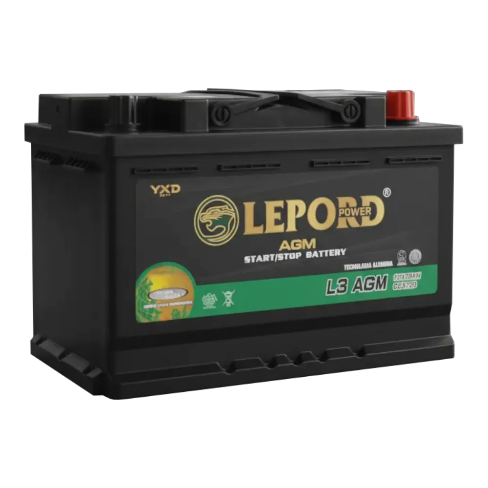 [LN3 AGM] Bateria Lepord Agm Ln3 70ah Start Stop