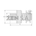 BENDIX ARRANQUE HNZ-0189 CITROEN, PEUGEOT, RENAULT REF. HNZ-0189