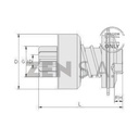 BENDIX ARRANQUE HNZ-0213 FIAT, LADA REF. HNZ-0213