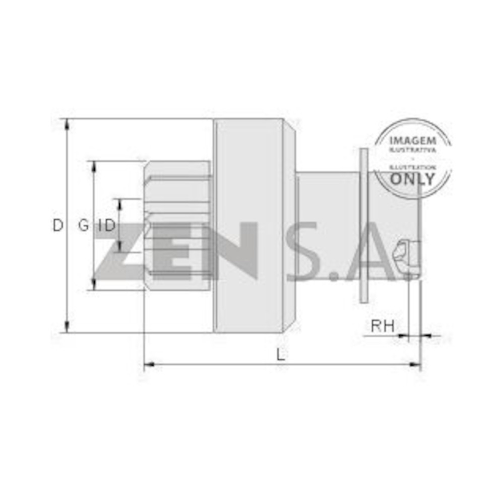 BENDIX RENAULT - PEUGEOT HNZ-0248 REF. HNZ-0248