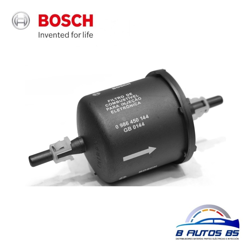 FILTRO DE COMBUSTIBLE VOLKSWAGEN GOL GB0144 BOSCH REF. GB0144 (0986450144)