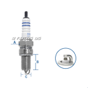 BUJIA BOSCH X5DC YAMAHA/HONDA REF. X5DC