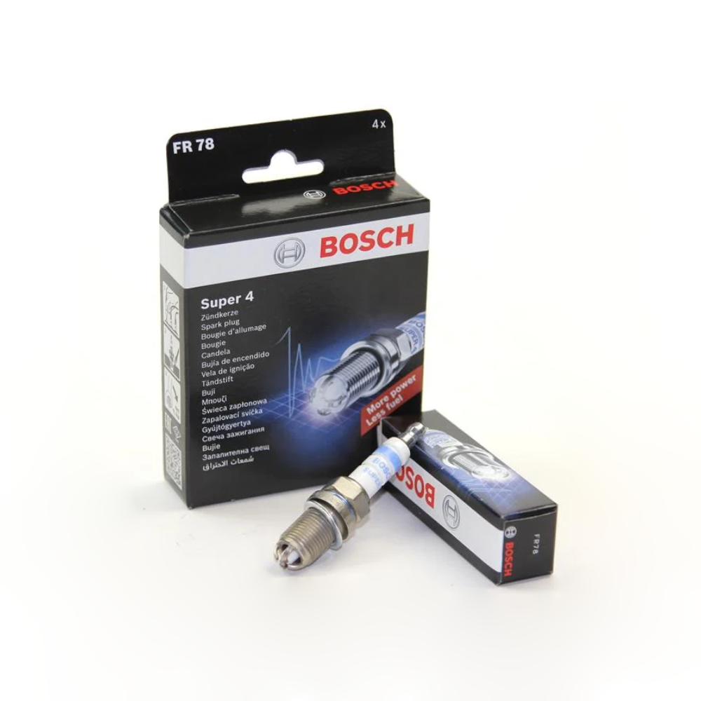 BUJIA BOSCH FR78 4 ELECTRODOS RENAULT/SEAT/WOLKS WAGEN REF. FR78