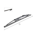 PLUMILLA BOSCH ECO 22" PULGADAS METALICA 3397004918 REF. 3397004918