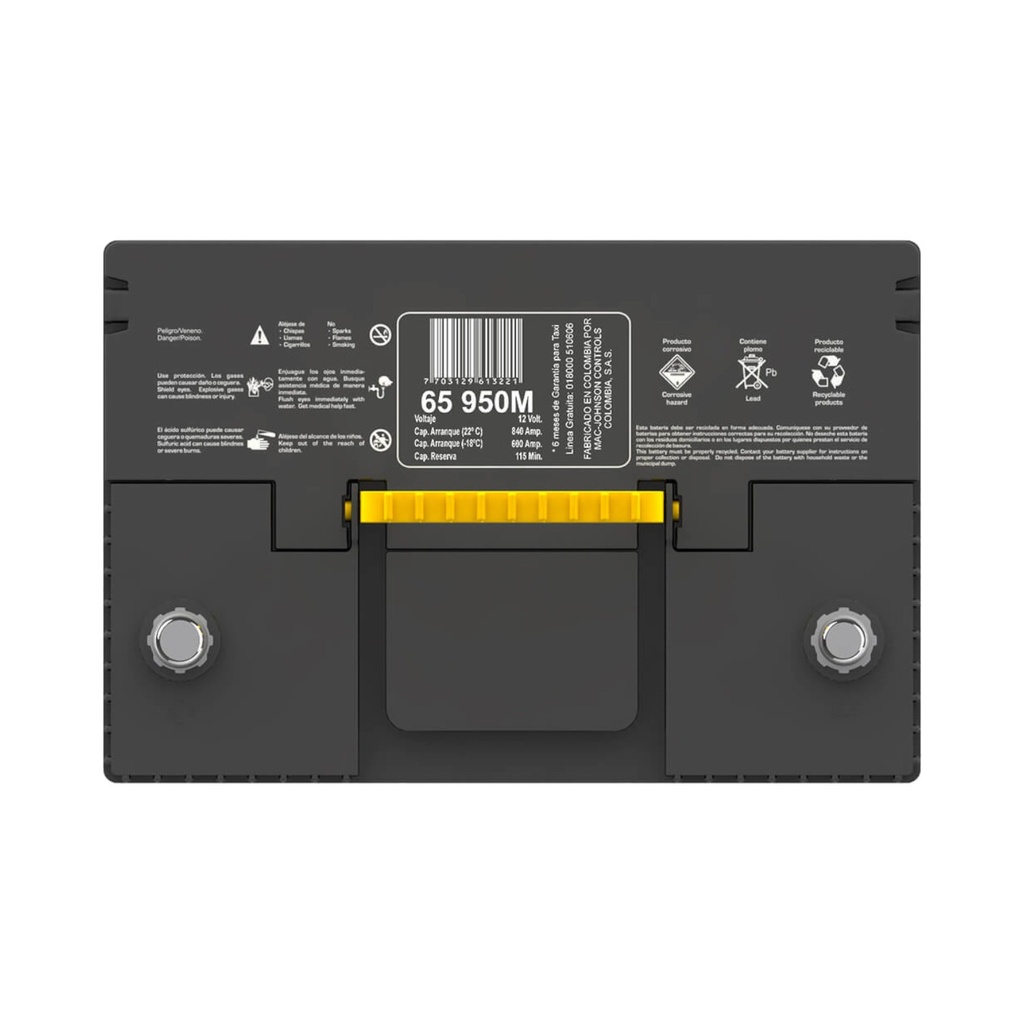 [651100] BATERIA MAC 65 1100 REF. 651100