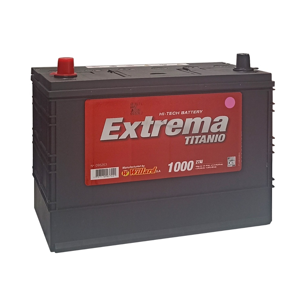 [27AIS1000] BATERIA WILLARD 27AI 1000 REF. 27AIS1000