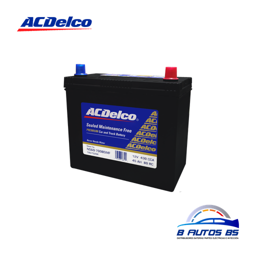 [19334047] BATERIA AC-DELCO DORADA NS60L 700 REF. 19334047