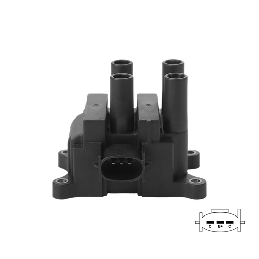 [10318] BOBINA DE ENCENDIDO INJETECH 10318 FORD, MAZDA REF. 10318