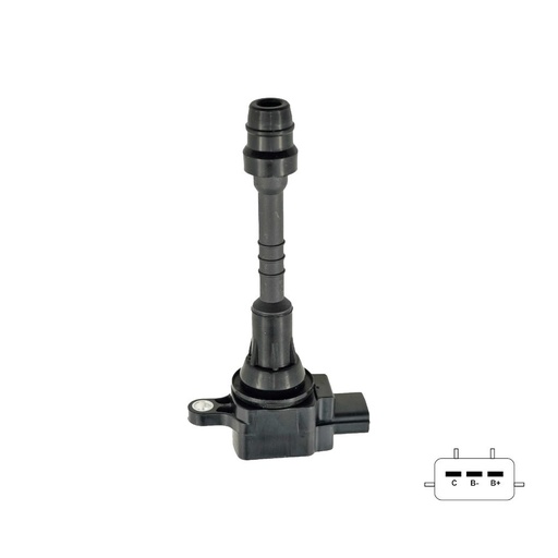 [38406] BOBINA DE ENCENDIDO INJETECH 38406 NISSAN REF. 38406