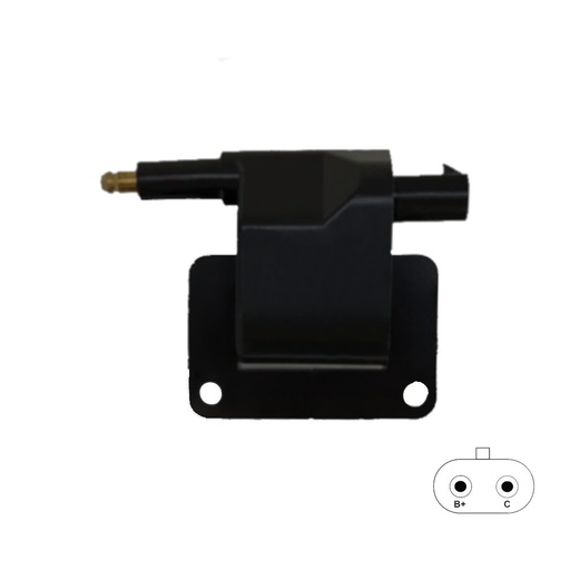 [2947] BOBINA DE ENCENDIDO INJETECH 02947 JEEP CHEROKEE REF. 2947