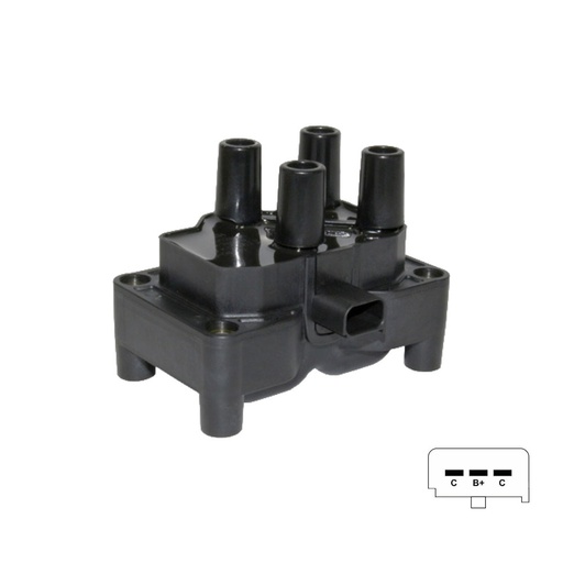 [40716] BOBINA DE ENCENDIDO INJETECH 40716 FORD FIESTA REF. 40716