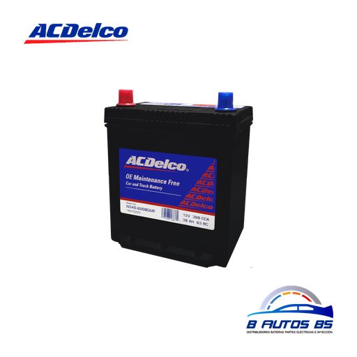 [19334051] BATERIA AC-DELCO NS40 600 ROJA REF. 19334051