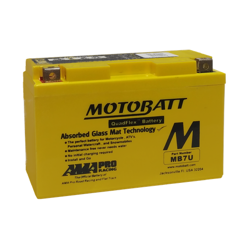 [MB7U (16195)] BATERIA DE MOTO MOTOBATT MB7U REF. MB7U (16195)