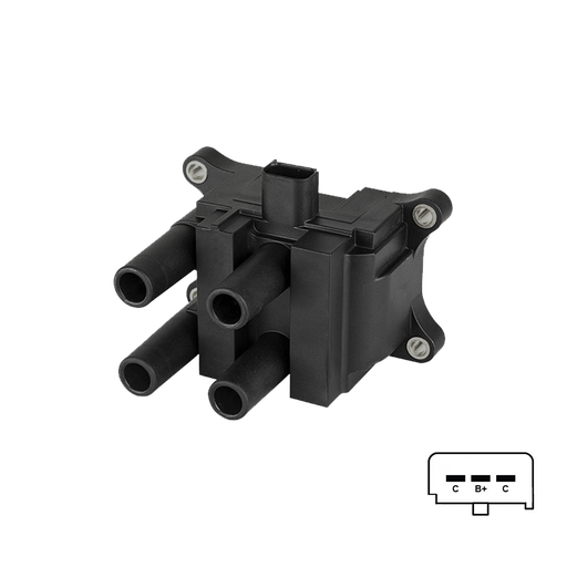 [GC4031] BOBINA DE ENCENDIDO GAUSS GC4031 FORD, MAZDA REF. GC4031