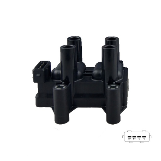 [GC4371] BOBINA DE ENCENDIDO GAUSS GC4371 CHERY VAN REF. GC4371