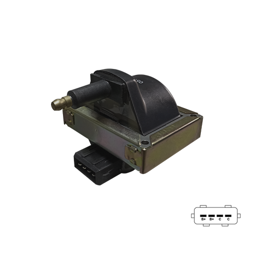 [KD2801] BOBINA DE ENCENDIDO IGNITION COIL KD2801 CITROEN/PEUGEOT REF. KD2801