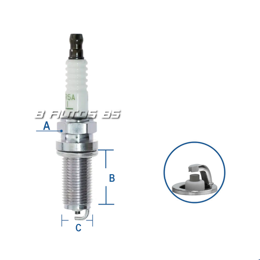 [LFR5A-11 (6376)] BUJIA NGK LFR5A-11 HYUNDAI/ KIA/ NISSAN REF. LFR5A-11 (6376)