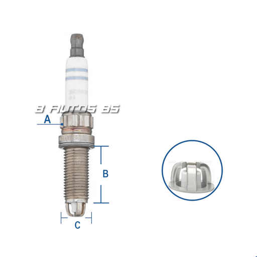 [ZGR6STE2] BUJIA BOSCH ZGR6STE2 BMW REF. ZGR6STE2