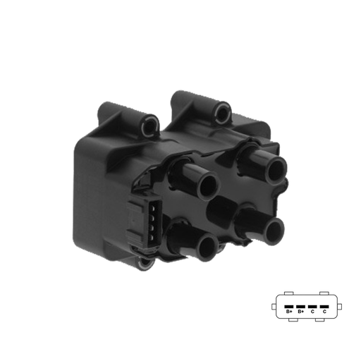 [ZS232] BOBINA DE ENCENDIDO BERU ZS232 PEUGEOT REF. ZS232