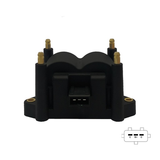 [B112] BOBINA DE ENCENDIDO HERKO B112 CHANA REF. B112