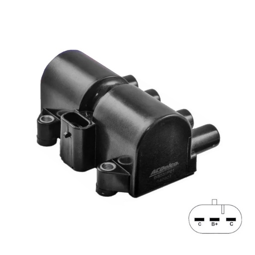 [C1480] BOBINA DE ENCENDIDO PORTER C1480 CHEVROLET AVEO REF. C1480