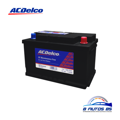 [19375231] BATERIA AC-DELCO ROJA 48I 850 REF. 19375231