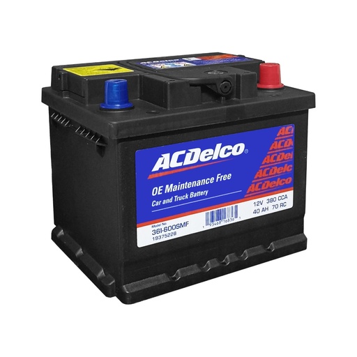 [36I-600] Bateria Ac-delco 36i 600 Roja