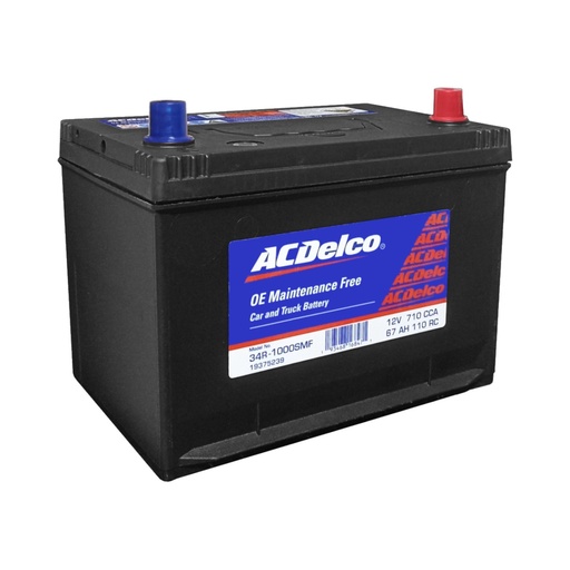 [34R1000] Bateria Ac-delco 34r 1000 Roja