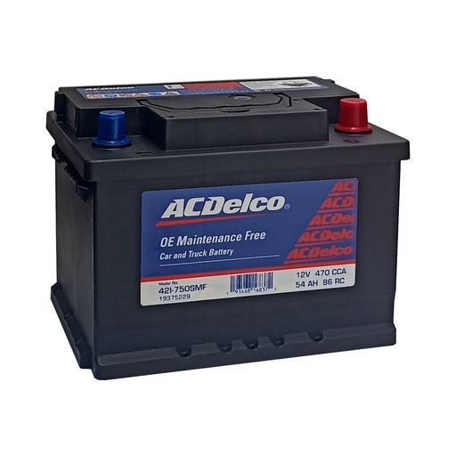 [42I750] Bateria Ac-delco 42i 750 Roja